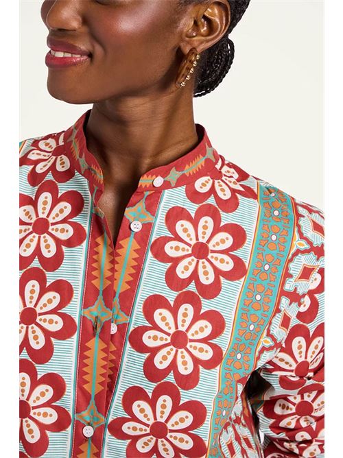 Sundowner Tunic Dress LA DOUBLEJ. | DRE0924COT015PAG01OR04